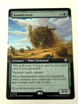 Rumbleweed - Extended Art R MTG Commander: Outlaws of Thunder Junction M/NM - Image 1
