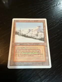 MTG REVISED EDITION Magic The Gathering TAIGA Rare UNPLAYED NM - Image 2