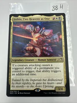 Isshin, Two Heavens as One 224/302 MTG Kamigawa Neon Dynasty NM - Image 2