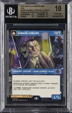 2025 MARVEL'S SPIDER-MAN #0220 NORMAN OSBORN BGS 10 - Image 1