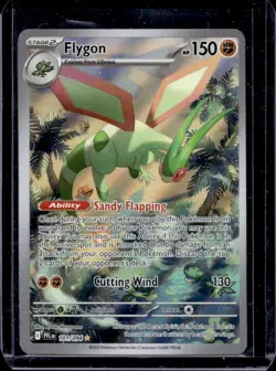 2025 Pokemon Phantasmal Flames Flygon Illustration Rare #101/094 - Image 1