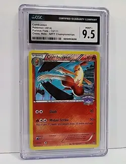 CGC 9.5 Combusken 13/111 Cross Holo Pokemon TCG Championships Promo Graded Mint+ - Image 1