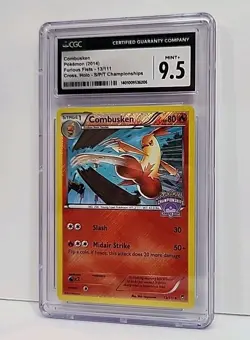 CGC 9.5 Combusken 13/111 Cross Holo Pokemon TCG Championships Promo Graded Mint+ - Image 2
