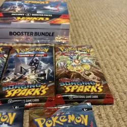 Pokemon TCG Scarlet And Violet Surging Sparks Sealed Booster Packs Lot Of 5 - Image 5