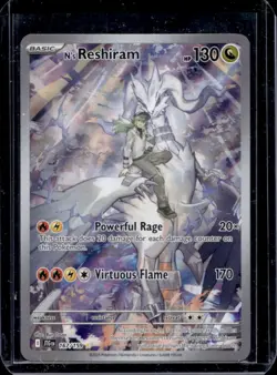 2025 Pokemon Journey Together N's Reshiram #167/159 - Image 1