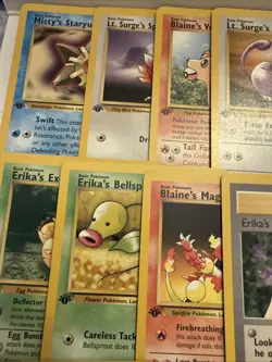 Pokemon TCG Gym Heroes Etc Pokemon Lot 1st Edition Cards Lot - Image 2