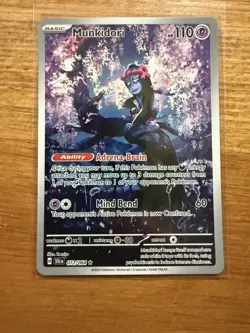 Munkidori 072/064 Sv: Shrouded Fable Illustration Rare Holo Pokemon - Image 1