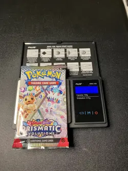 22.52g Prismatic Evolutions Pokemon Booster Pack New Sealed - Image 1