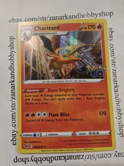 Pokemon Charizard 010/078 Pokemon GO NM - Image 1