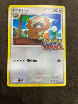 Bibarel 16/16 Pokemon Rumble Set Stamped English LP - Image 1