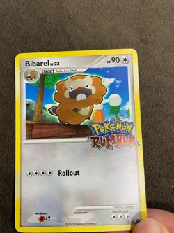 Bibarel 16/16 Pokemon Rumble Set Stamped English LP - Image 4