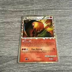 Typhlosion - HGSS09 - Pokemon- Black Star Promo - Ultra Rare Holo - LP - Image 4