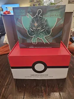 SEALED Pokemon TCG Twilight Masquerade Center ETB with Acrylic Case - Image 1