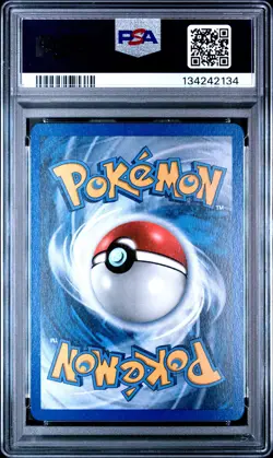 2005 POKEMON EX UNSEEN FORCES #73 SLUGMA-REVERSE FOIL PSA 9 - Image 2