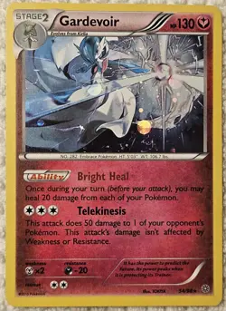 Pokemon Gardevoir 54/98 XY Ancient Origins Cosmos Holo English NM/LP - Image 1