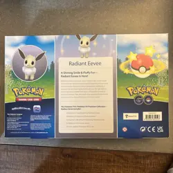 Pokemon Go Radiant Eevee Premium Collection Box New Sealed - Image 2