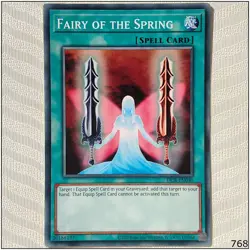 Fairy of the Spring - DCR-EN040 - Common Unlimited Yugioh - Image 1