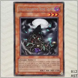 Soul-Absorbing Bone Tower - AST-011 - Rare Unlimited Yugioh - Image 1
