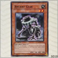 Ancient Gear - SD10-EN015 - Common 1st Edition Yugioh - Image 1