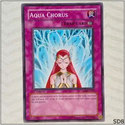Aqua Chorus - SD8-EN028 - Common 1st Edition Yugioh - Image 1