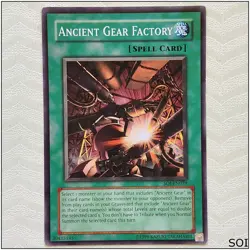 Ancient Gear Factory - SOI-EN039 - Common Unlimited Yugioh - Image 1