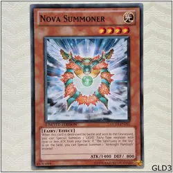 Nova Summoner - GLD3-EN011 - Common Limited Edition Yugioh - Image 1