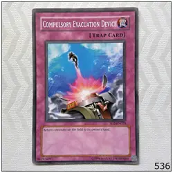 Compulsory Evacuation Device - SD2-EN028 - Common Unlimited Yugioh - Image 1