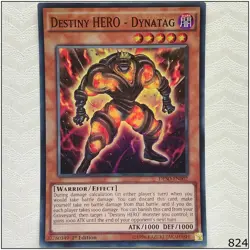 Destiny HERO - Dynatag - DESO-EN002 - Super Rare 1st Edition Yugioh - Image 1