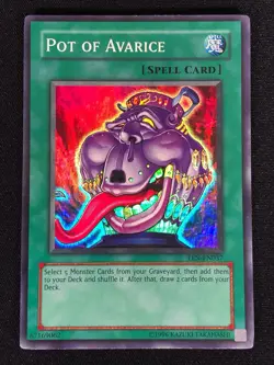 Yugioh Pot of Avarice EEN-EN037 Super (LP) - Image 1
