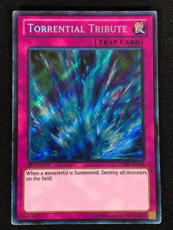 Yugioh Torriential Tribute LCYW-EN180 1ST Secret (MP) - Image 1