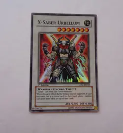 X-Saber Urbellum 5DS2-EN043 (Super Rare, 1st Edition, Excellent / VLP) Yugioh - Image 1