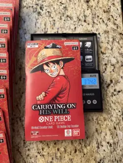 One Piece OP-13 CARRYING ON HIS WILL Sleeved Booster Pack Heavy 37.42G🔥 - Image 1