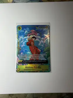 Monkey D Luffy.OP07-109 .Two Legends .Foil Treasure Rare - Image 3