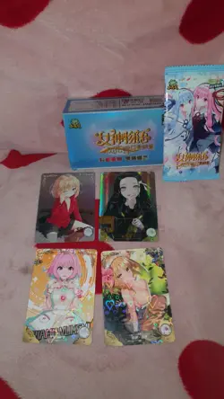 1x PREMIUM GODDESS STORY NS-5M06 ANIME WAIFU PACK 4 CARDS PER PACK - Image 2