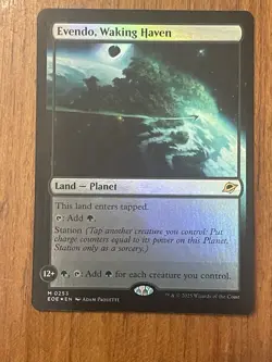 MTG English Evendo, Waking Haven NM Foil Edge of Eternities - Image 1