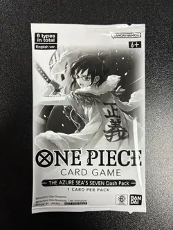 One Piece Card Game- Op14 The Azure Sea's Seven Dash Pack SEALED - Image 1