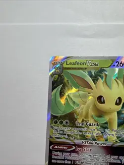 Leafeon VSTAR 014/159 - Crown Zenith Rare VSTAR Pokemon TCG Holo - NM Card - Image 2