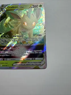 Leafeon VSTAR 014/159 - Crown Zenith Rare VSTAR Pokemon TCG Holo - NM Card - Image 4
