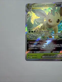 Leafeon VSTAR 014/159 - Crown Zenith Rare VSTAR Pokemon TCG Holo - NM Card - Image 5