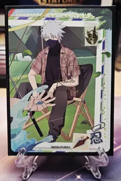 Kakashi Hatake NRSA01-PU-004L4 Naruto Kayou Card Heavens Scroll NM English - Image 1
