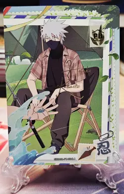Kakashi Hatake NRSA01-PU-004L4 Naruto Kayou Card Heavens Scroll NM English - Image 2