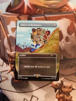 MTG Magic the Gathering Secret Lair x Fallout NM Sphere Of Resistance (#1484) - Image 1