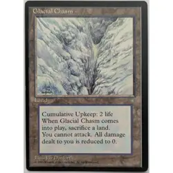 Glacial Chasm, Ice Age (ICE) #353 LP MTG - Image 1