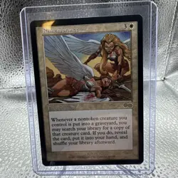 Remembrance x1 MP- Urza’s Saga - Magic the Gathering MtG - Image 1