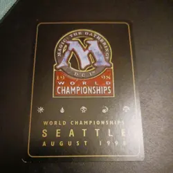 Mtg Cursed Scroll NM World Championship Seattle 1998 Tempest Reserved List Rare - Image 2