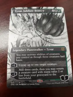Tyvar, Jubilant Brawler (Borderless) Phyrexia: All Will Be One Regular - Image 1
