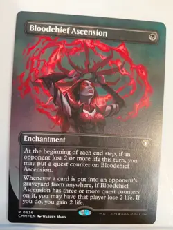 Bloodchief Ascension (Borderless) Commander Masters Regular - Image 1