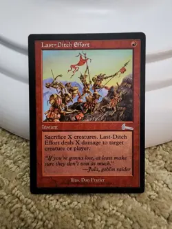 Last-Ditch Effort x1 Urza's Legacy #83 NM 1999 MTG - Image 1