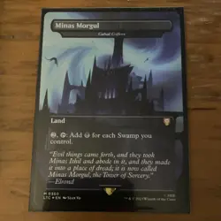 Magic: The Gathering Minas Morgul Land Mythic 0360 Commander LotR Tales 2023 - Image 1