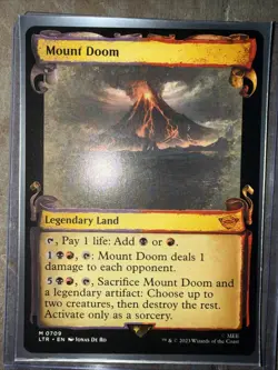 Mount Doom (Showcase Scrolls) Universes Beyond: the Lord of the Rings Regular - Image 2